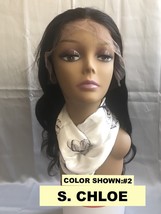 Jk Iris 100% Virgin Remy Human Hair Handcrafted (360) Full Lace Wig S. Chloe - £203.06 GBP