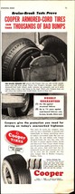 1952 Cooper Tires photo vintage print Ad nostalgic d2 - $22.24