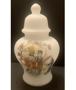ANTIQUE JAPANESE MEIJI PERIOD SATSUMA GEISHA Emperor Vase Urn Ginger Jar - $11,421.23 MXN
