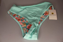 Body Glove Women&#39;s Marlee High Waist Bikini Bottom, Neo Mint, Size Medium - £15.56 GBP