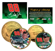 DALE EARNHARDT JR North Carolina Quarter &amp; JFK Half Dollar 2-Coin Set *L... - €13,89 EUR