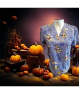 Mickey Goofy Pirate Top The Wonderful World of Disney Halloween Scrub To... - $21.00 CAD