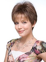 New Addition Top Piece Color Expresso - Noriko Wigs Women&#39;s Short Topper... - $94.00
