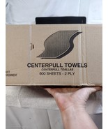 New, 6 Rolls GEN GEN203 Centerpull Towels White 600 Count Per Roll 2 Ply - £37.05 GBP