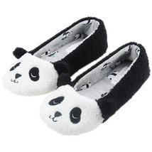 Cute Panda Winter Women Home Slippers Warm Shoes Non-slip Soft Soled Suede Fashi - £19.33 GBP