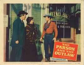 The Parson And The Outlaw (1957) Anthony Dexter As Billy The Kid With Parson - £60.32 GBP