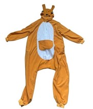 FUNZIEZ Kangaroo Costume Adult Cosplay Unisex Zip Pockets Party Approx S... - £14.99 GBP