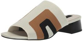 Sanctuary Women&#39;s Rumble Sandals Size 5 Milk/Bistro/Black Stylish &amp; Comfy - $36.87