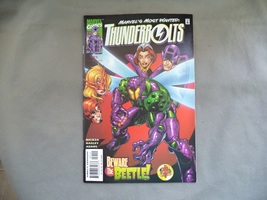 Thunderbolts # 35 ,Beware the Beetle ,Marvel comic book, Feb 2000,Direct edition - $7.50