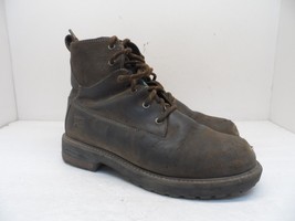 Timberland Pro Women&#39;s Hightower 6” Alloy Toe Work Boots A1KJU Dark Brown 10M - £26.02 GBP