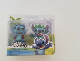 Disney Lilo &amp; Stitch 3&quot; Figure Set - Superhero Stitch &amp; Hula Stitch NEW - £11.18 GBP