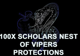 100X Seven Scholars Nest Of Vipers Extreme Protection Powers Higher Magick - £23.79 GBP