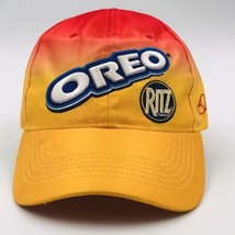 Oreo Ritz Crackers Nascar Dale Earnhardt Jr Rainbow Red Yellow Embroidered Cap 8 - £9.58 GBP
