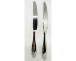Mikasa Flatware HAMILTON Two BUTTER KNIVES  Knife Replacement - £12.02 GBP