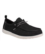 Hurley Mens Shoes Black Loafer Memory Foam Water Repellent Lightweight C... - $61.53 CAD