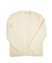 Vintage Sabra Cardigan Sweater Women S Open Front Wintuk Acrylic USA Cot... - £17.38 GBP