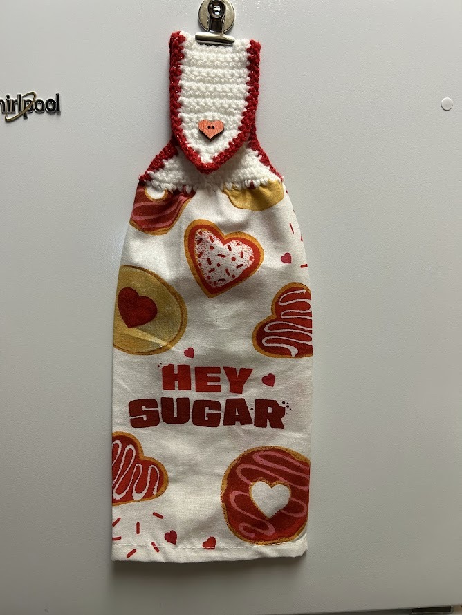 Hey Sugar Hanging Towel - $3.50