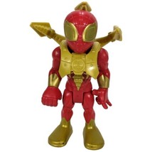 Iron Spiderman Spidey Amazing Friends 2018 Hasbro Short Toy Action Figure - £15.68 GBP