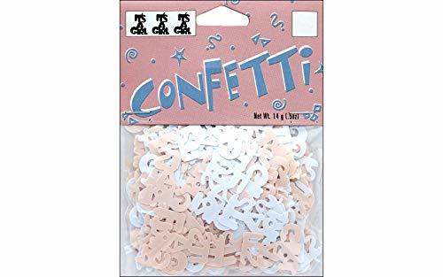 Darice 1630-76 Confettiitsagirlpinkwhite14Gra - $3.99