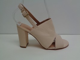 Antonio Melani Size 10 M HAINES Beige Leather Heels Sandals New Womens Shoes - £70.43 GBP