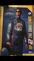 Kurt Busch Miller Lite UP 2 The Challenge Poster - £15.79 GBP