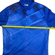 PGA Tour Pro Series Golf Polo Shirt Mens 2XLT Blue Short Sleeve Golfer - £12.78 GBP