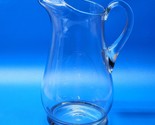 Vintage Clear Glass Pitcher Made In Italy - 1 Liter 11&quot; Tall - FREE SHIP... - $28.00