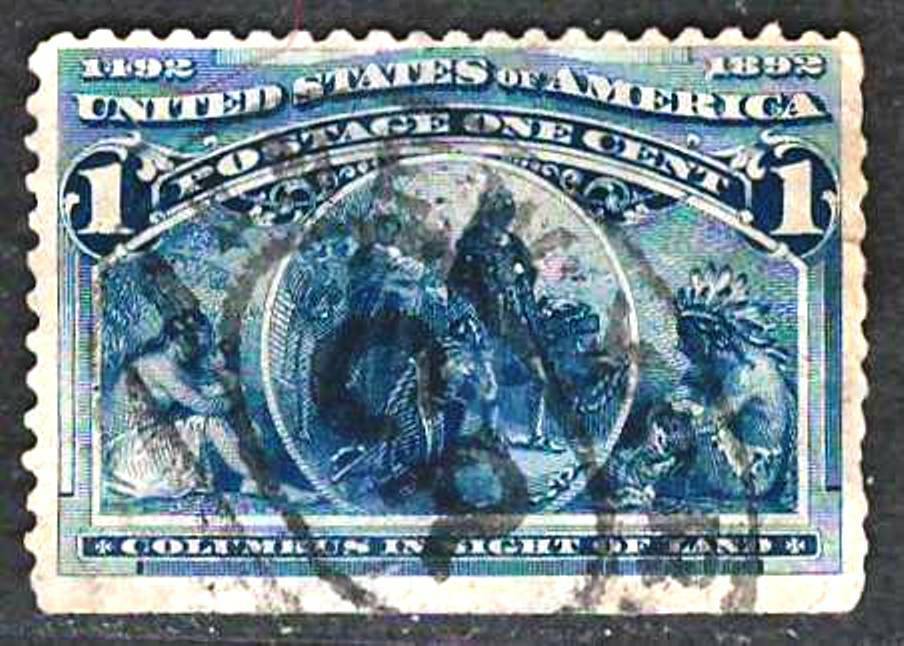 USA UN DESCRIBED CLEARANCE FINE STAMP #US43 - $0.71