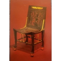 Ceremonial Chair - Egyptian Museum Cairo Dynasty XVIII Tutankhamun Era P... - £8.82 GBP