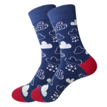 Rain Cloud Socks from the Sock Panda (Adult Medium) - $9.90