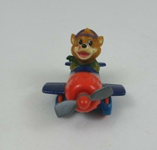 Vintage 1989 Disney TaleSpin McDonald&#39;s Toy Kit Racing Plane Die-cast (B) - $1.97