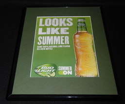2015 Bud Light Lime Framed 11x14 ORIGINAL Advertisement - £27.09 GBP