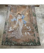 Lena Liu Angel Of Light Wall Tapestry Doves Birds Hanging 36”x26” W/38” ... - £22.57 GBP