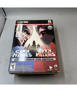 City of Heroes &amp; City of Villains Good vs Evil Edition (PC, 2007) CIB - $12.86