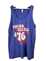 USA Tank Top Large Mens United States &#39;76 Bicentennial Graphic American ... - £29.73 GBP