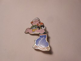 Vintage Popeye the Sailor Man Pin Holding Can of Spinach 1979 Enameled B... - $7.70