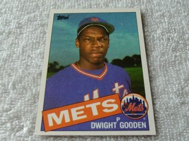 1985 Topps Dwight Gooden Rookie # 620 Mets Near Mint / Mint !! - £35.54 GBP