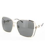 GUCCI GG1020S-002 Sunglasses Sun Glasses 002 GOLD Authentic New 61mm FEMALE - $466.86 CAD