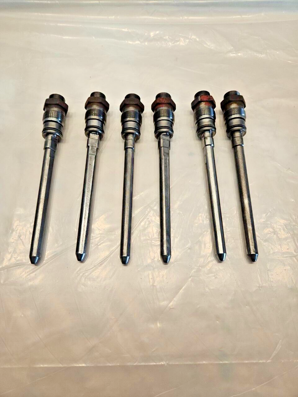 Set of 6 Cummins ISX15 Diesel Engine Injector Fuel Supply Connectors 289... - $167.95
