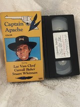 Captain Apache VHS Rare Film Color Lee Van Cleef - £7.78 GBP