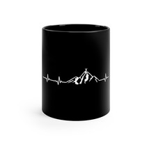 Personalised Black Coffee Mug, 11oz, Ceramic, Dishwasher and Microwave-Safe - $26.78