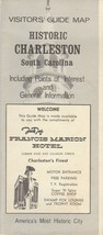 Vintage Travel Brochure Historic Charleston South Caroiina Frances Mario... - $8.90