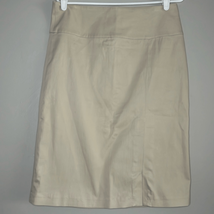 Banana Republic tan stretch pencil skirt, size 8 - £19.27 GBP