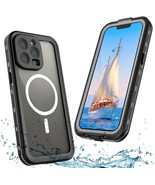 iPhone 15 Pro Max,Waterproof Case with Built-in Screen Protector, Shockp... - $19.43 CAD