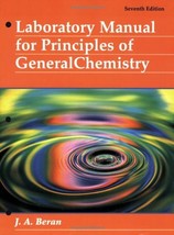 Laboratory Manual for Principles of General Chemistry Beran, Jo Allan - $19.59
