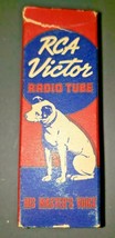 Vintage RCA Victor 117L7 GT Vacuum Radio Tube Nipper The Dog Graphics NOS U114 - £15.97 GBP