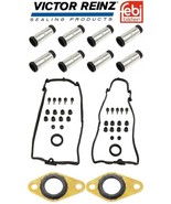 Victor-Reinz LH+RH Valve Cover Gskt Set BMW 5,6,7,X5 Series V8 02-10 see... - $4,294.56 MXN