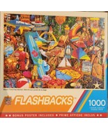 MasterPieces - Flashbacks - Beach Time Flea Market 1000 Piece Jigsaw Puzzle - $20.13 CAD