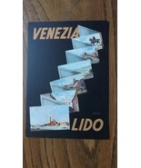 1950&#39;s Postcard Venezia Lido17c - $9.89