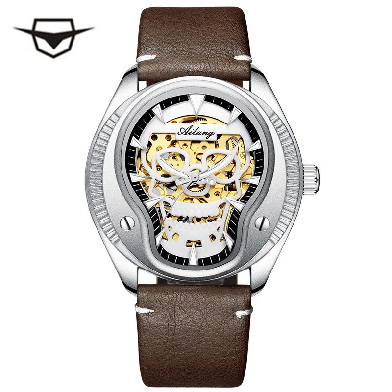   diesel watch gear auto men&#39;s wrist watch military diver   leather belt... - £76.33 GBP